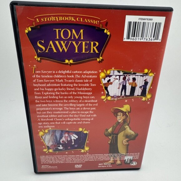 A STORYBOOK CLASSIC: TOM SAWYER (DVD) D2 - Picture 3 of 3